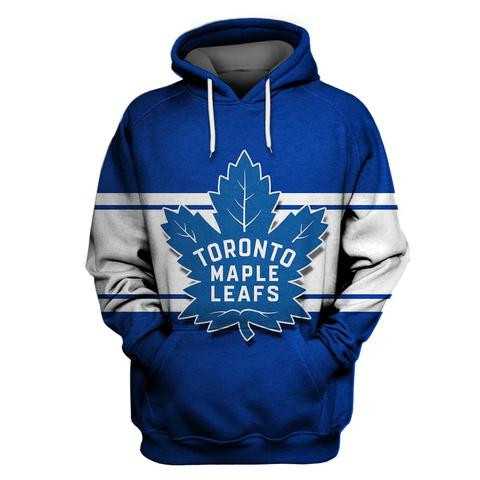 Maple Leafs Blue Fashion All Stitched Hooded Sweatshirt,We sell and wholesale Maple Leafs Blue Fashion All Stitched Hooded Sweatshirt on line form chian!